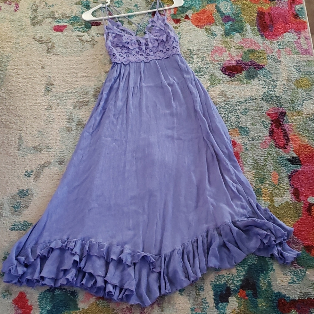 Free People periwinkle dress